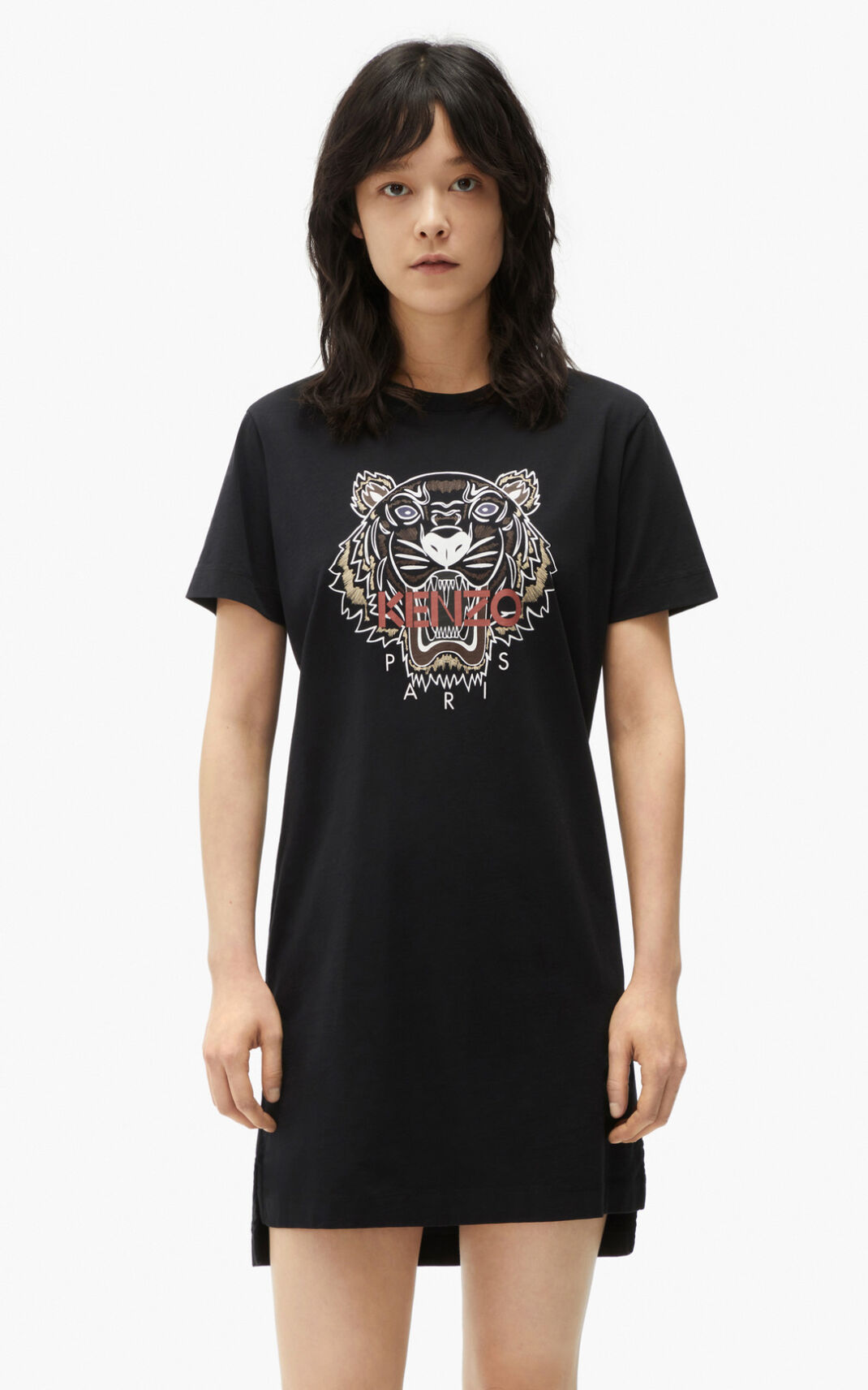 Vestidos Kenzo Tiger T shirt Mujer Negras - SKU.2335230